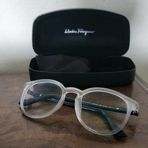 FERRAGAMO ROUND GLASSES